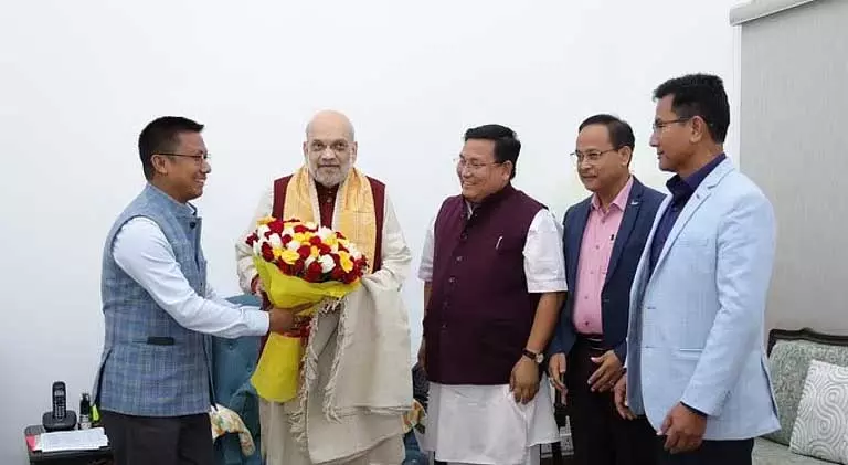 BTR को अधिक बिजली देने के लिए ABSU टीम ने गृह मंत्री अमित शाह से मुलाकात की